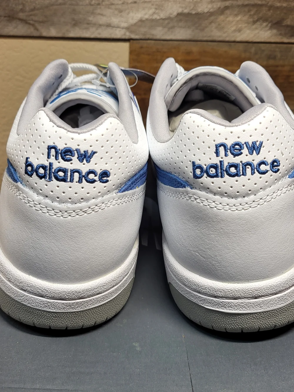 *NEW* New Balance 480 White Royal Blue Sneakers Shoes Retro Men's Size 13 D